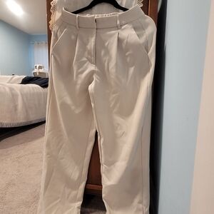 Old Navy Off-White Dress Pants.